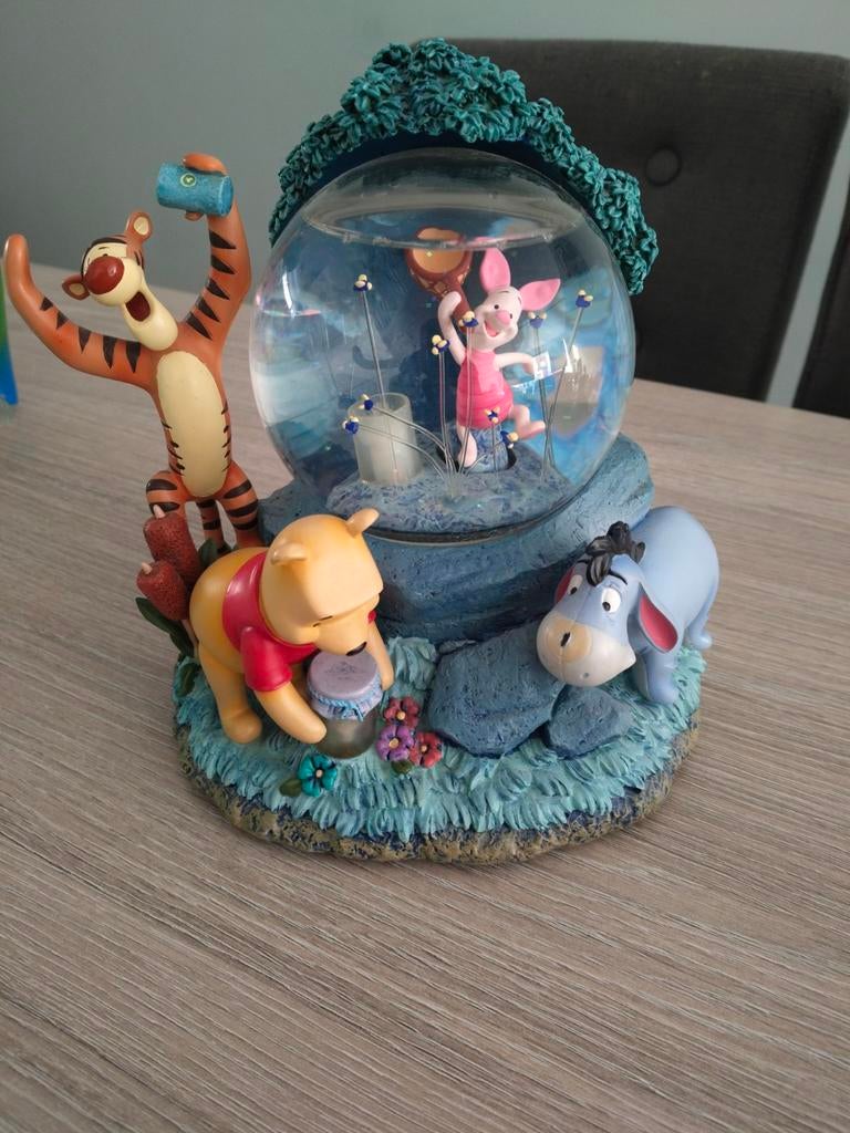 Winnie de Poeh Sneeuwbol, Verzamelen, Disney, Ophalen, Winnie de Poeh of vrienden, Gebruikt, Beeldje of Figuurtje