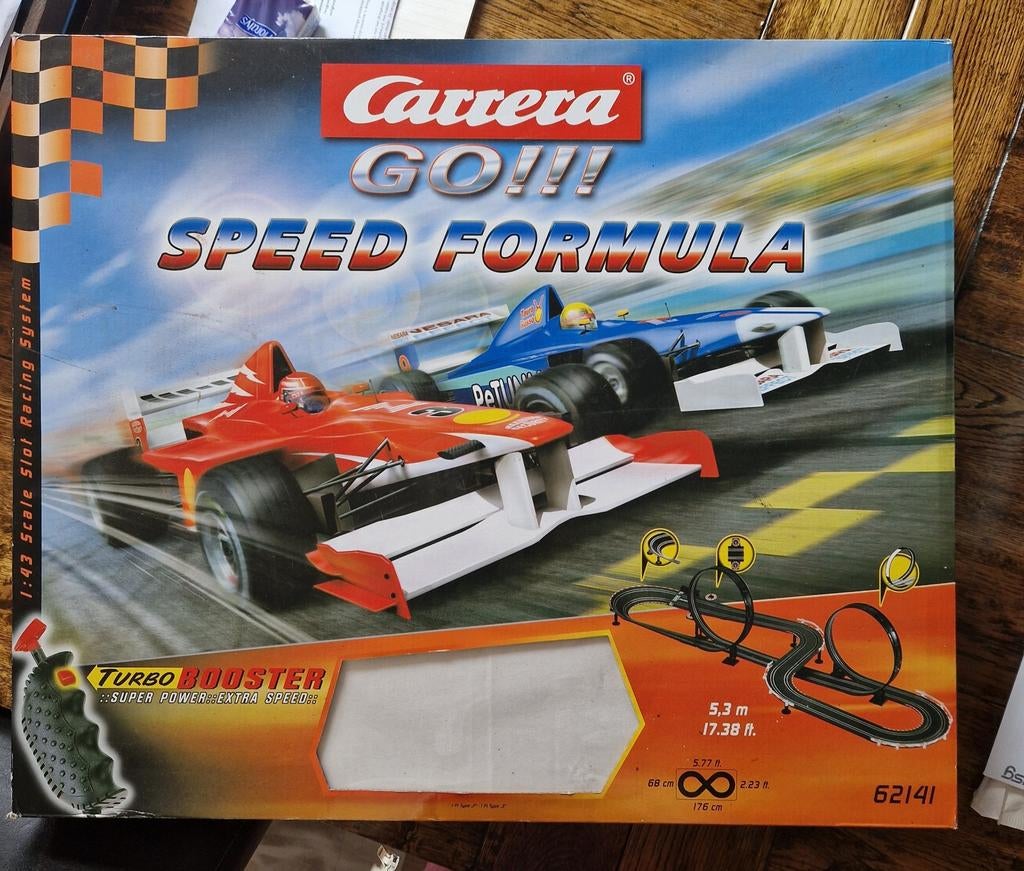 Carrera Racebaan 62141 - Speed Formula, Carrera, Ophalen of Verzenden, Elektrisch, Met looping