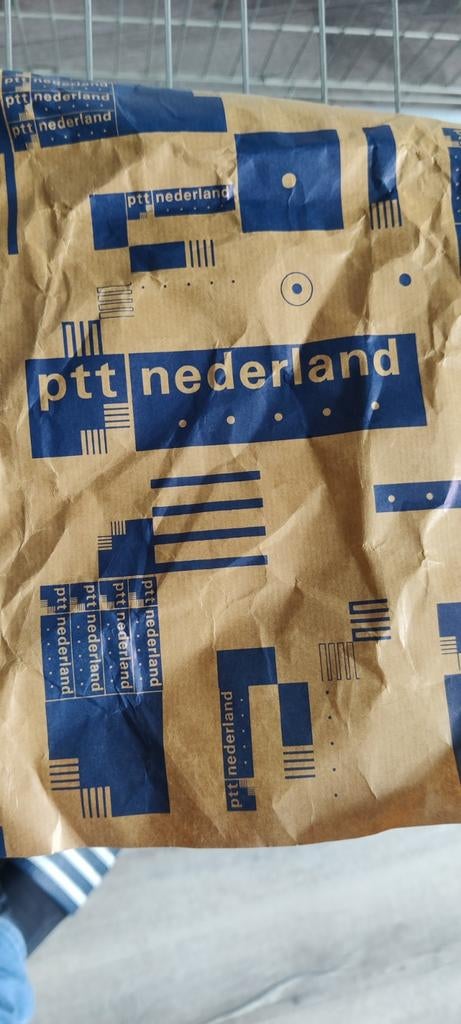 Vintage PTT Nederland Verpakking, Ophalen of Verzenden, Gebruikt