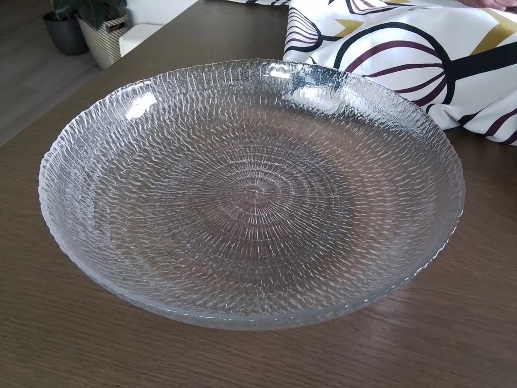 VINTAGE IITTALA  SCHAAL - SOLARIS -TAPIO WIRKKALA - FINLAND, Antiek en Kunst, Antiek | Glas en Kristal, Ophalen of Verzenden