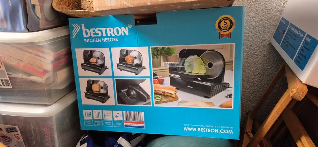 Bestron Snijmachine - Nieuw in doos!, Witgoed en Apparatuur, Keukenmixers, Ophalen