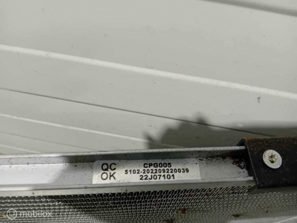 Aircocondensor Peugeot 206, Ophalen of Verzenden, Gebruikt