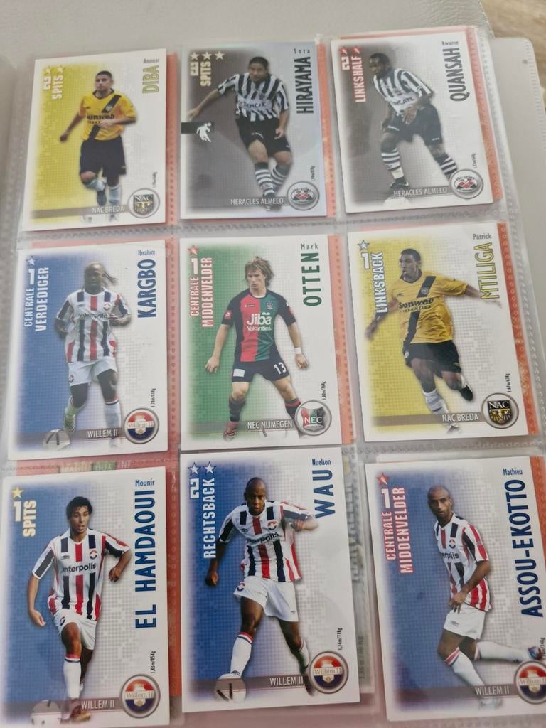 All StarsTradingCards2006-2007- Diverse Clubs, Spelers, Verzamelen, Ophalen of Verzenden, Zo goed als nieuw, Overige binnenlandse clubs