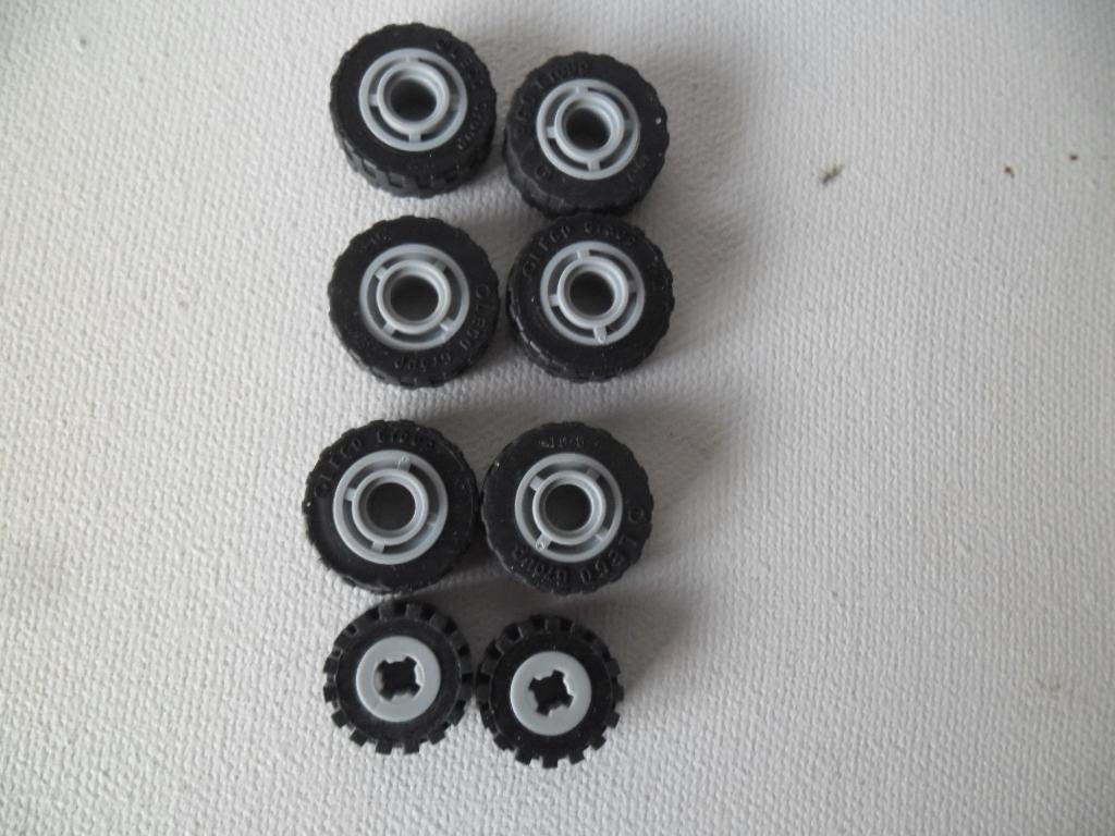 Lego Technic: Wieltjes grijs, Ophalen of Verzenden, Gebruikt, Lego