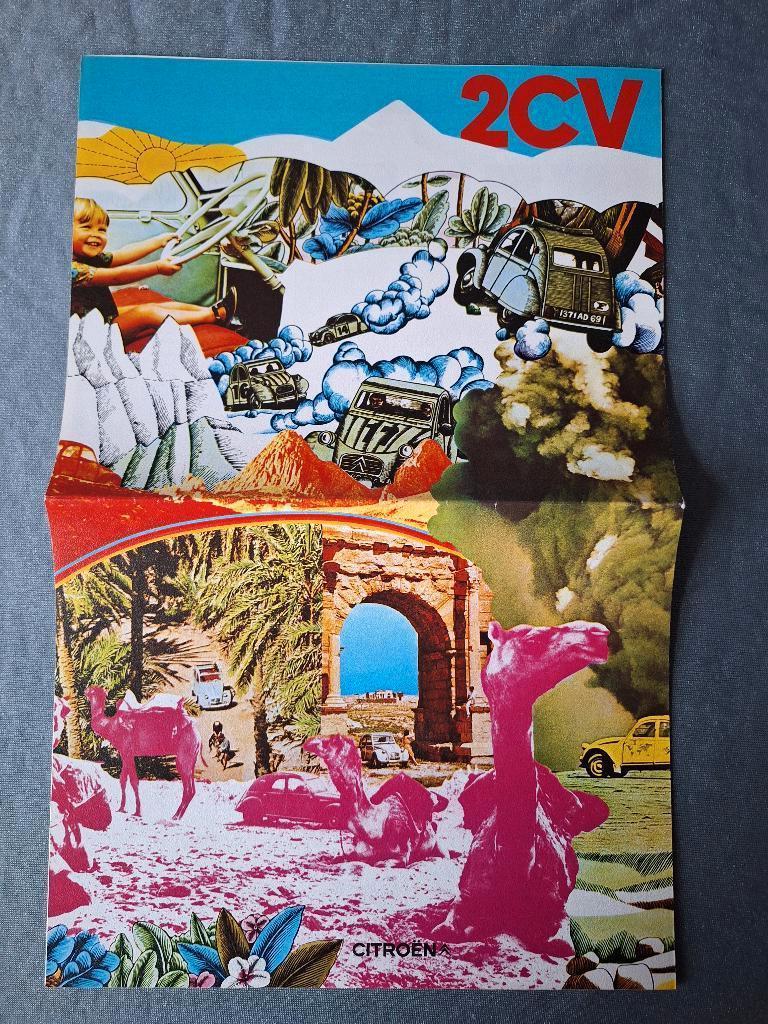 Brochure CITROEN 2CV - 1972 NL, Boeken, Auto's | Folders en Tijdschriften, Zo goed als nieuw, Citroën, Verzenden