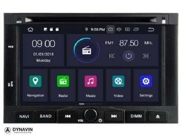 Radio Navigatie peugeot 5008 2009 android 15 apple carplay, Auto diversen, Oberonweg 262 3208pg, Nieuw, Ophalen of Verzenden, Dynavin