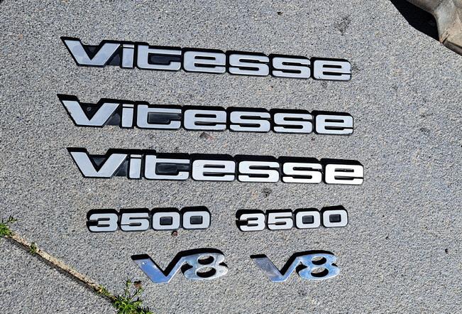 Rover SD1 3500 Vitesse emblemen, Ophalen, Gebruikt, Rover