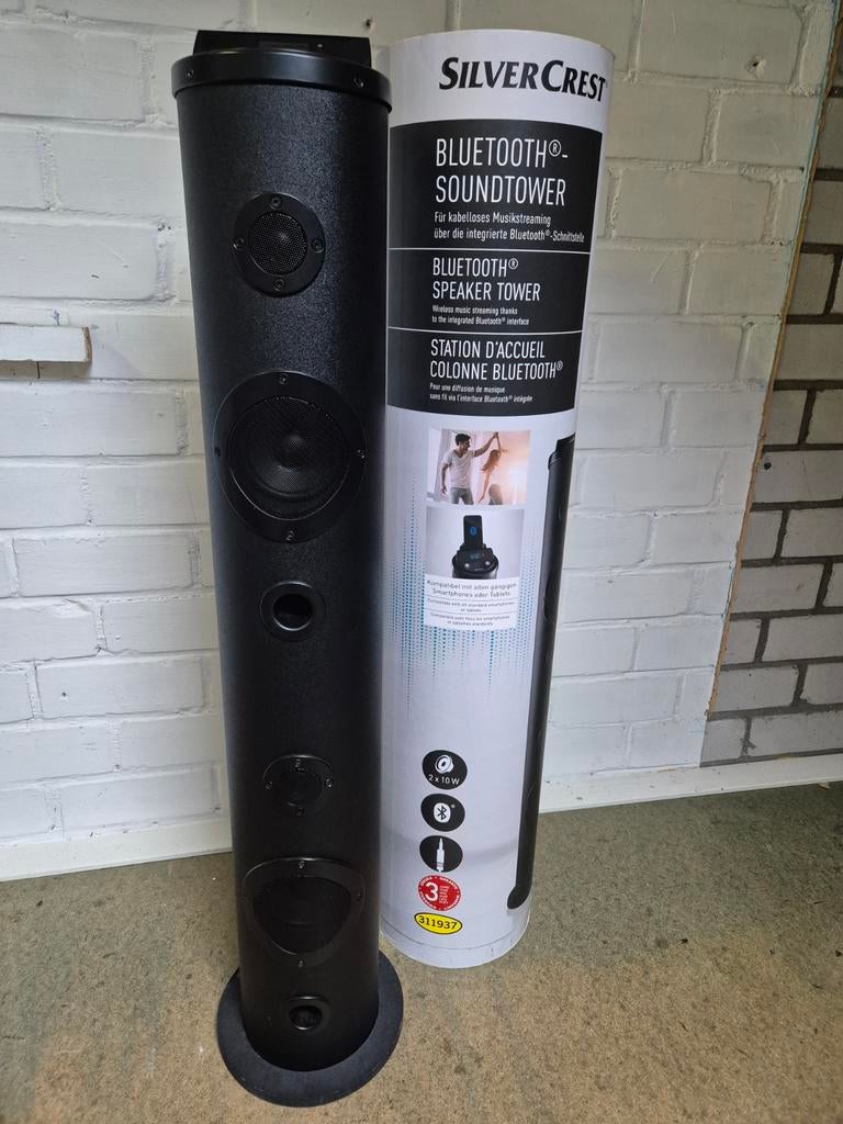 Bluetooth Soundtower - Krachtige Speaker met Bluetooth, Audio, Tv en Foto, Luidsprekers, Nieuw, Overige typen, 60 tot 120 watt