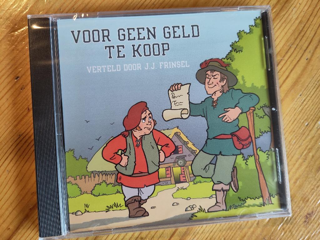 Voor geen geld te koop, vertel CD J.J. Frinsel, Cd's en Dvd's, Cd's | Kinderen en Jeugd, Ophalen of Verzenden, Nieuw in verpakking