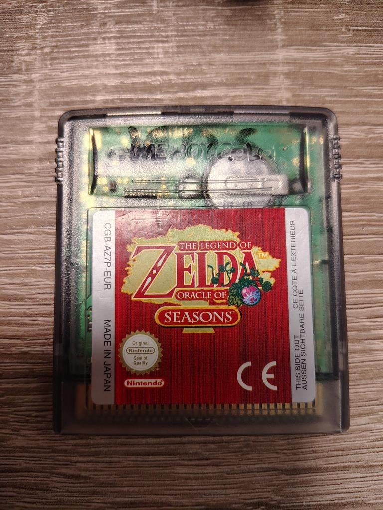 The Legend of Zelda Oracle of Seasons Gameboy Color, Spelcomputers en Games, Games | Nintendo Game Boy, Avontuur en Actie, Gebruikt