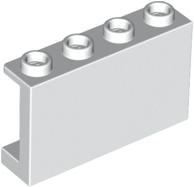 Lego hol Paneel 1x4x2 wit 4 stuks (new), Ophalen of Verzenden, Nieuw, Losse stenen, Lego