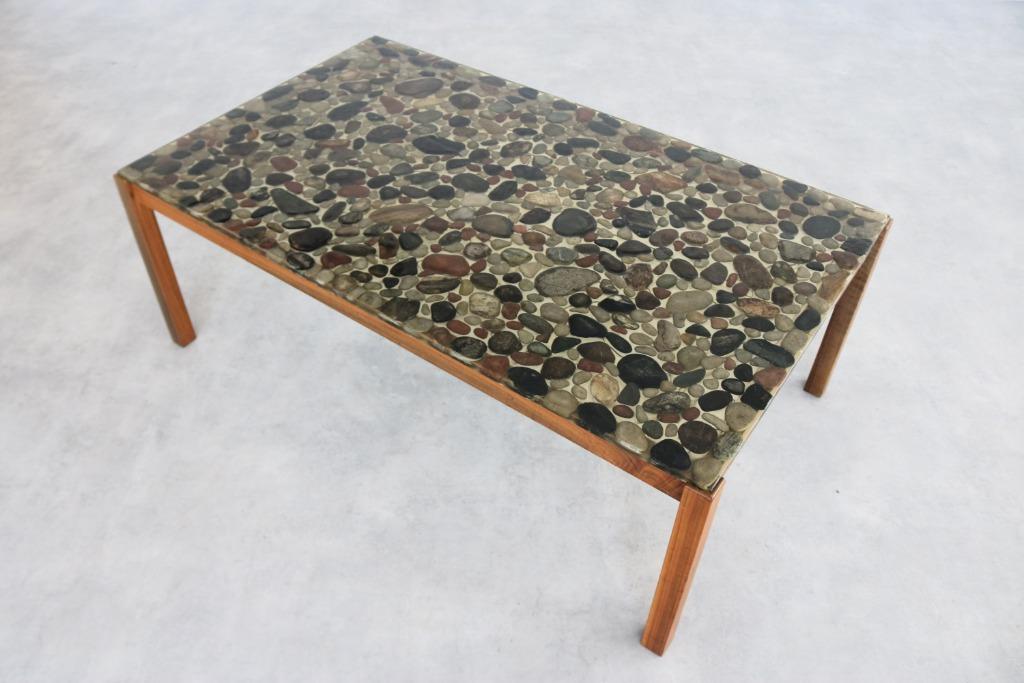 vintage salontafel | tafel | jaren 60, Gebruikt, Overige materialen, 100 tot 150 cm, .