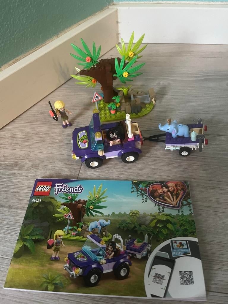 Lego Friends 41421 Set compleet, Ophalen, Zo goed als nieuw, Complete set, Lego