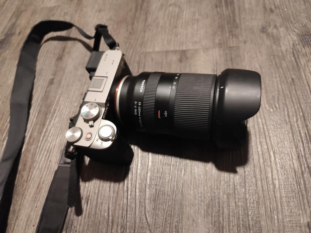 Sony A7 C II met Tamron 28-200mm, 40 Megapixel, Spiegelreflex, Ophalen of Verzenden, Zo goed als nieuw