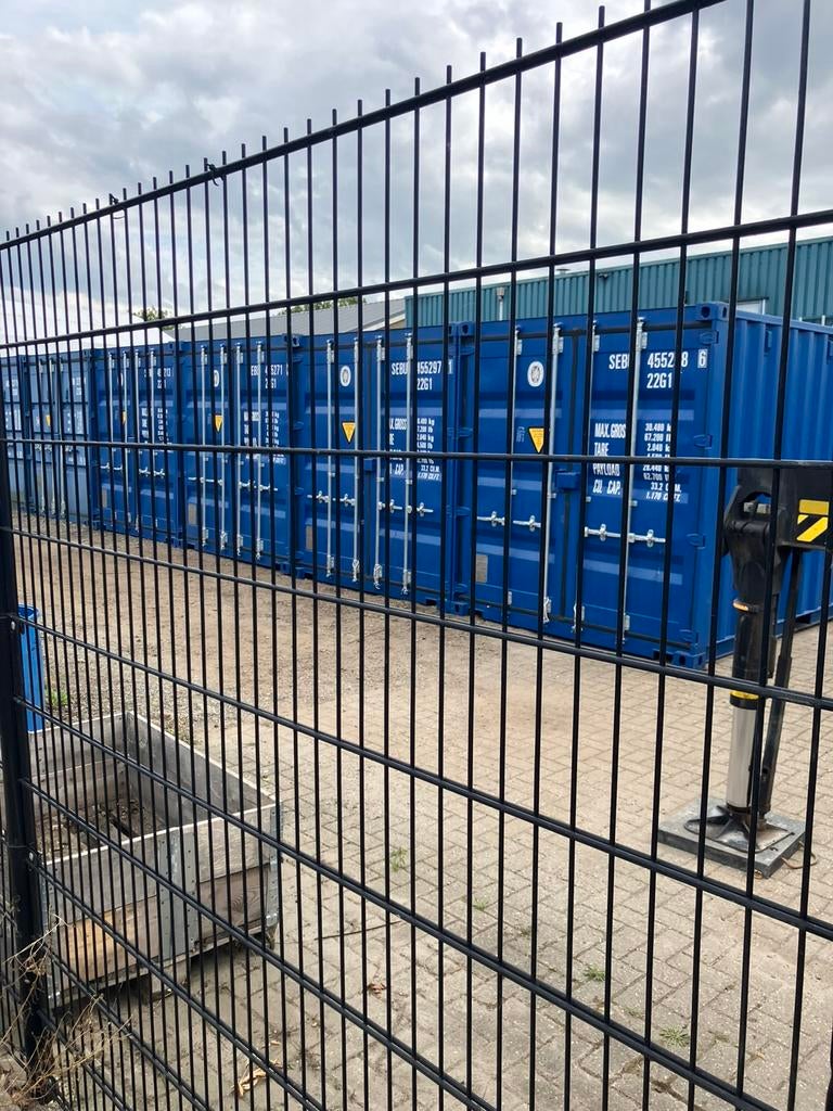 Opslagruimte zee container opslagcontainer te huur, Ophalen