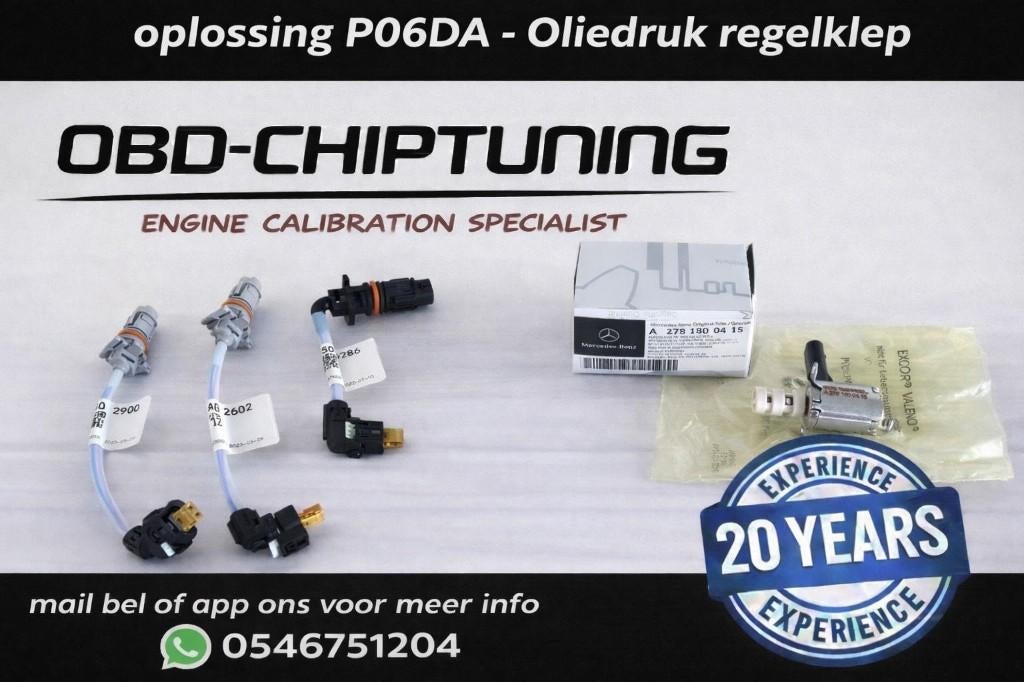 Mercedes p06da  oliedrukregelklep (solenoïde) OPLOSSING, Mercedes-Benz, Nieuw, OBD, Ophalen of Verzenden