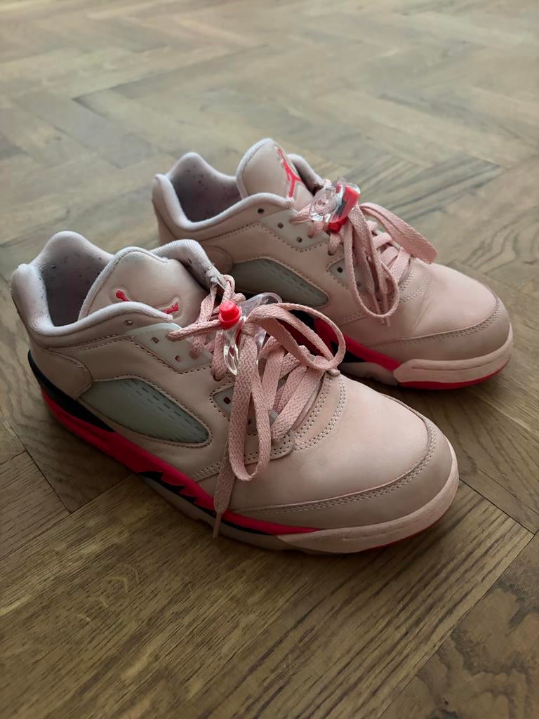 Jordan 5 Retro Low - 39 Topconditie!, Ophalen of Verzenden, Roze, Sneakers of Gympen, Zo goed als nieuw