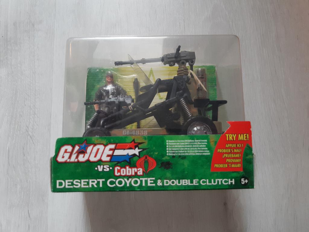 Desert Coyote & Double Clutch : GIJOE vs Cobra : 2003, Ophalen of Verzenden, Gebruikt