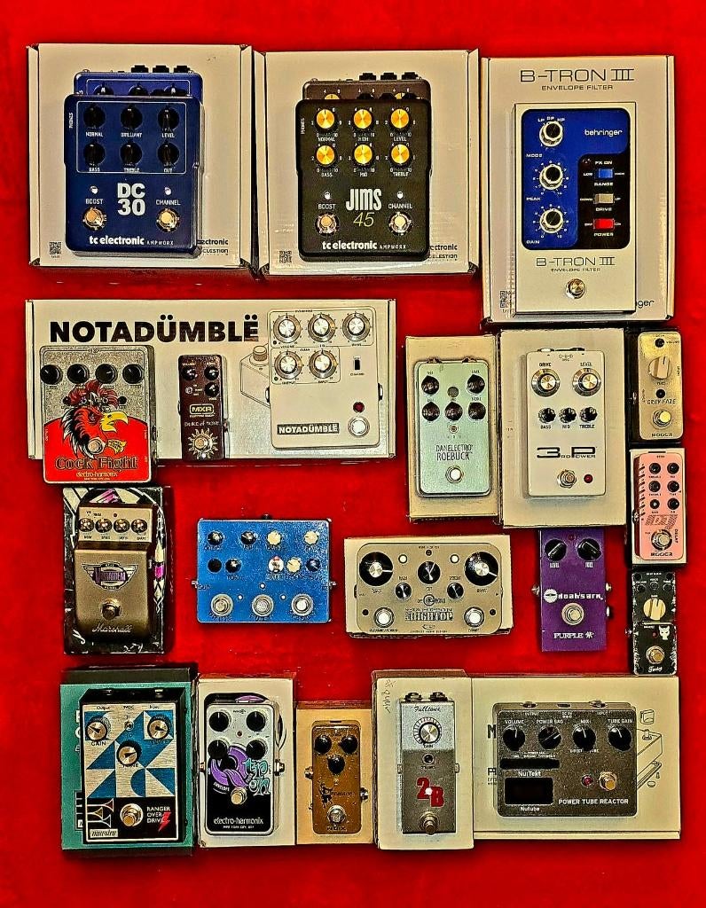 Pedals & Pickups te koop (MXR FULLTONE JHS EHX KORG TC...), Muziek en Instrumenten, Ophalen of Verzenden, Zo goed als nieuw, Distortion, Overdrive of Fuzz