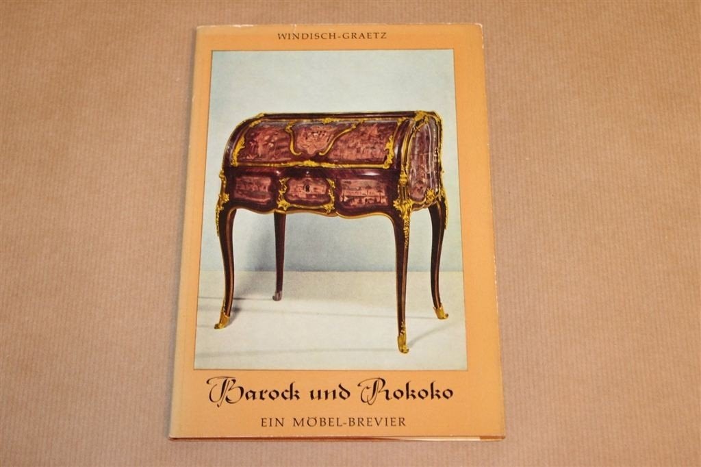 Möbel-Brevier Barock und Rokoko — Antiek Meubelgids 1959, Ophalen of Verzenden