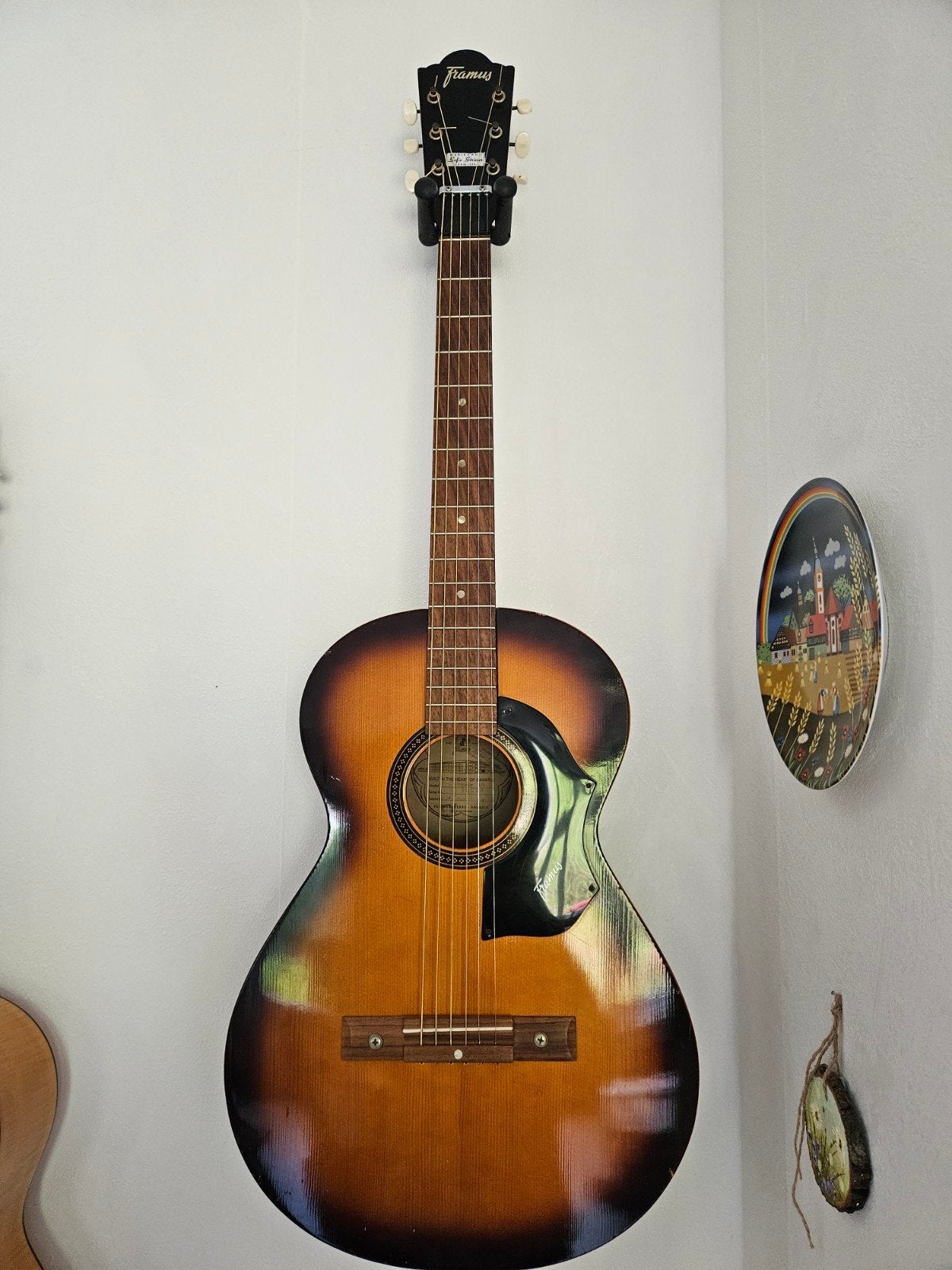 Framus Amateur Steelstring Gitaar Jaren '70 - Spruce/Maple, Ophalen, Gebruikt, Western- of Steelstringgitaar