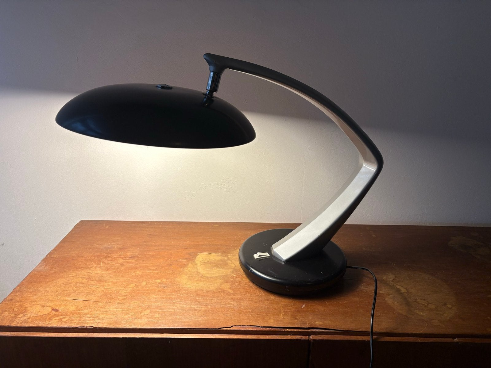Fase Boomerang Bureaulamp - Luis Pérez de la Oliva (1960s), Ophalen of Verzenden