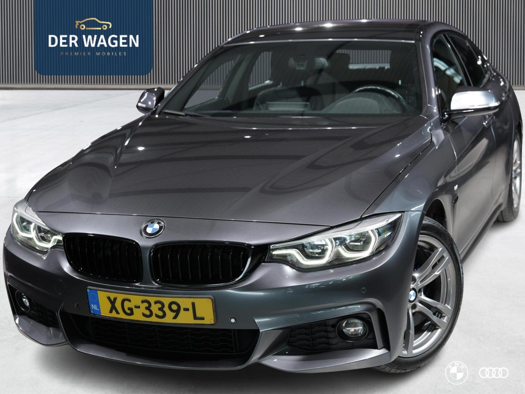 BMW 420i GRANCOUPE M SPORT / HIFI / LEDER / TREKHAAK / 18", Auto's, BMW, Automaat, 1998 cc, Achterwielaandrijving, Automatische klimaatregeling
