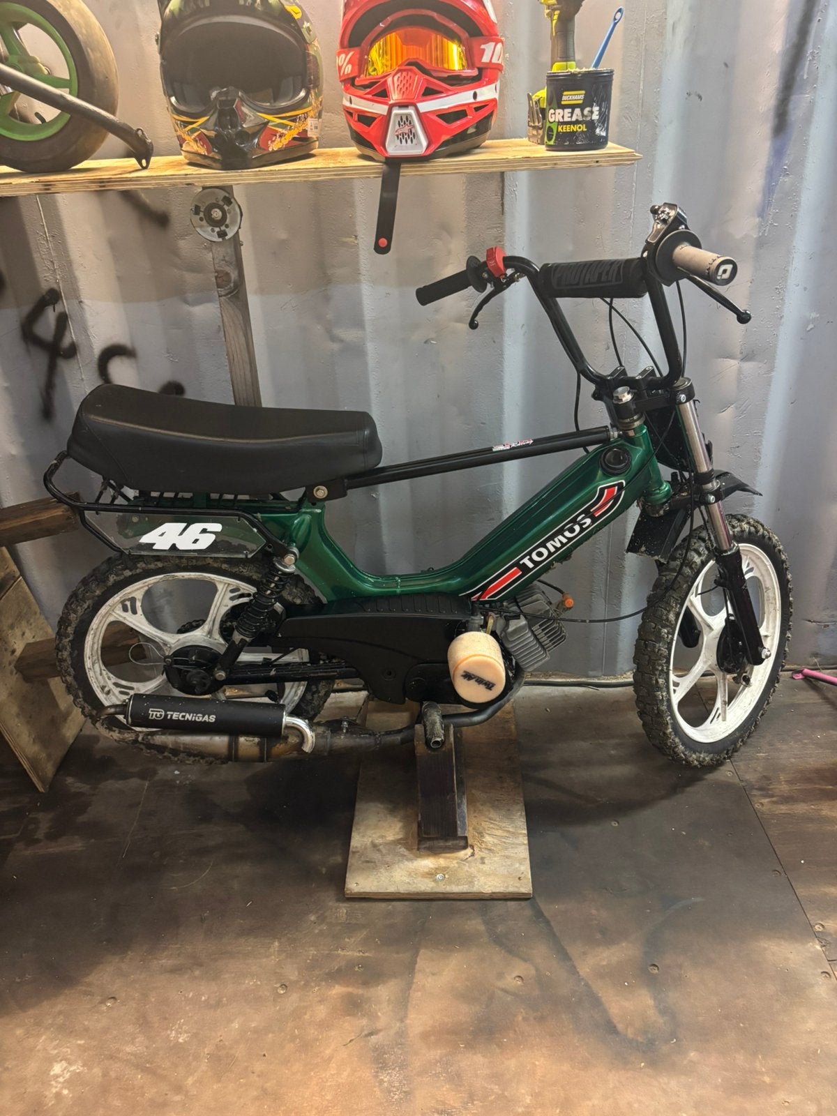 Tomos Quattro 70cc geldig blauw kenteken (ook teruil), Fietsen en Brommers, Ophalen, Zo goed als nieuw, Overige modellen