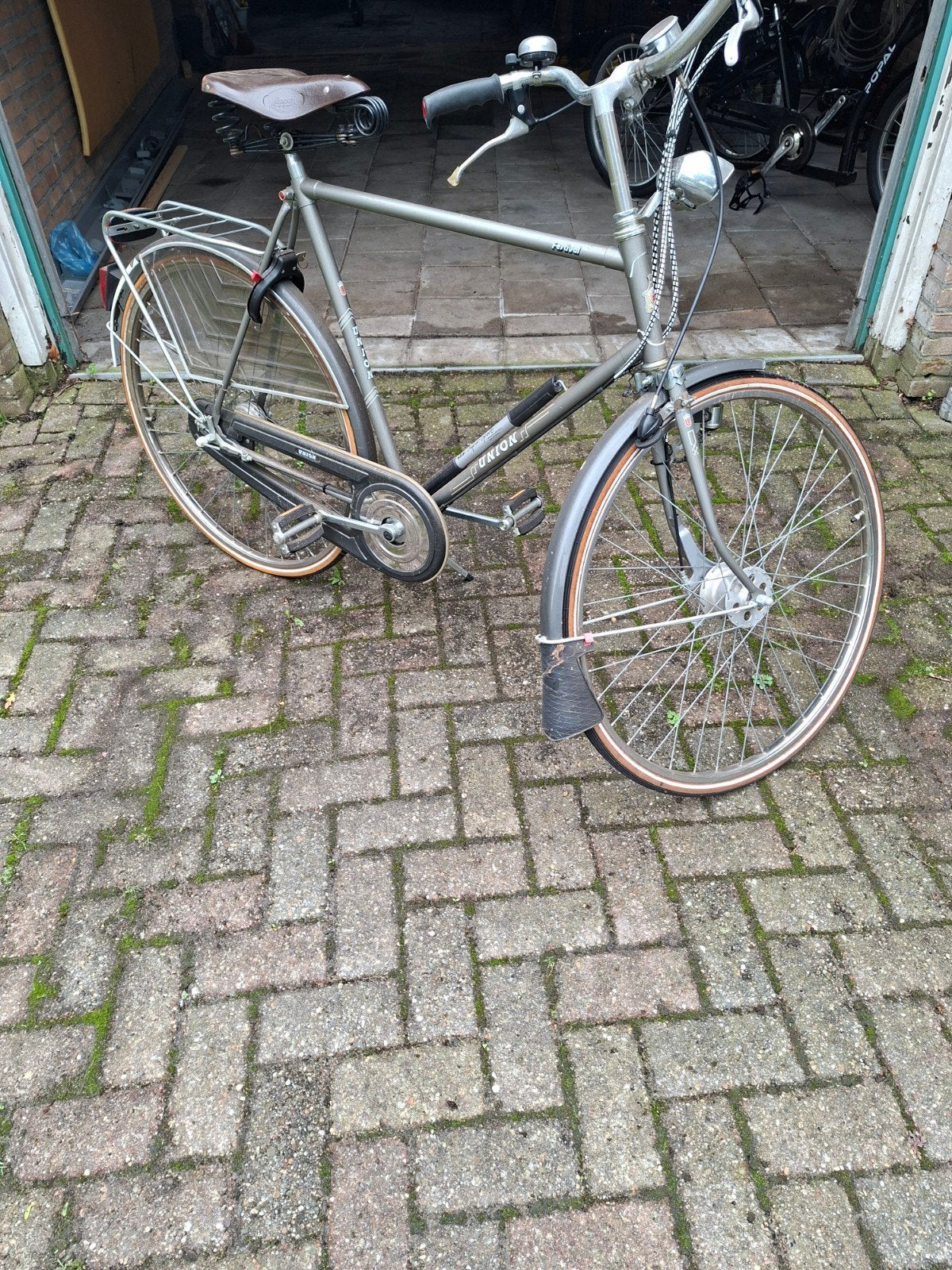 Union fiets met 3 versnellingen, Ophalen