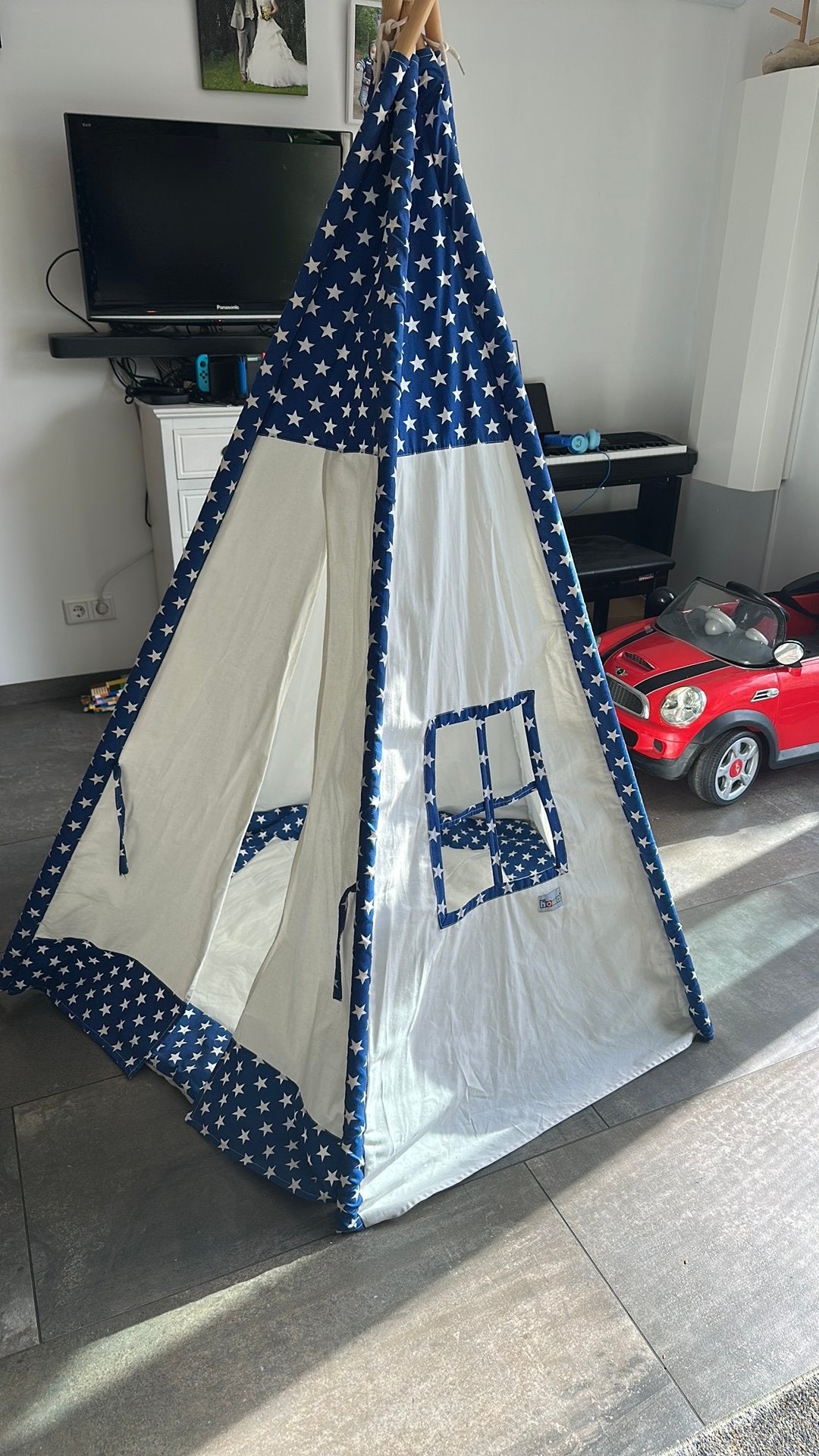 Zeer mooie tipi tent /wigwam / speeltent, Ophalen, Overige merken, Overige typen, Zo goed als nieuw