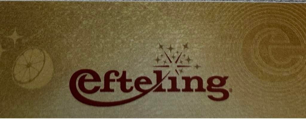 Efteling toegangskaarten, Ophalen of Verzenden, Nieuw, Overige typen