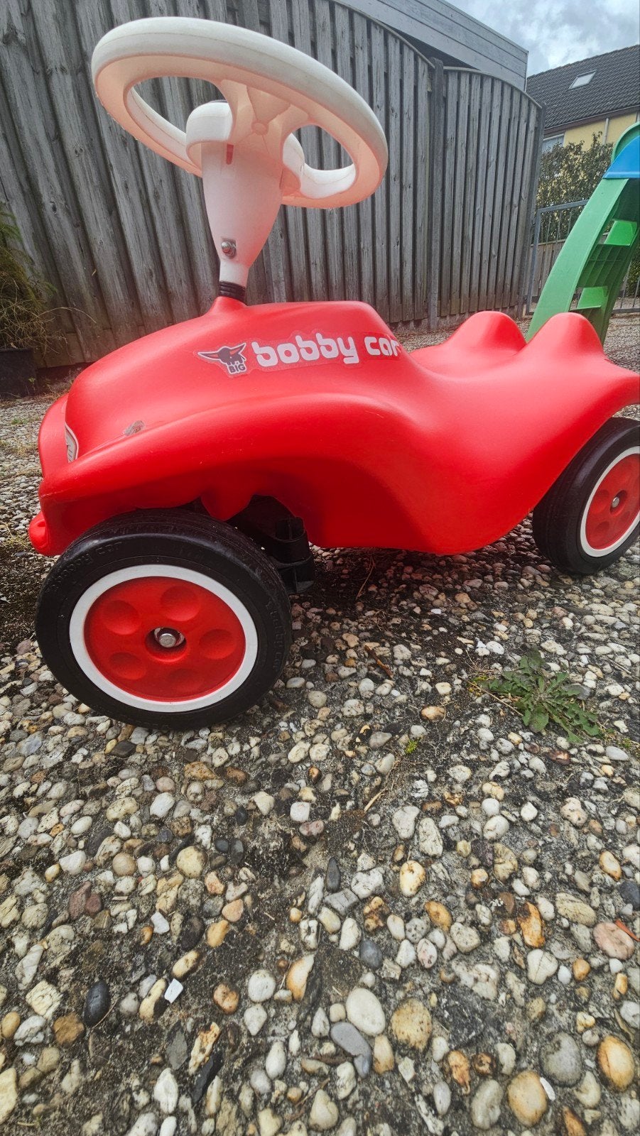 Rode Bobby Car loopauto - Zo goed als nieuw, Ophalen, Zo goed als nieuw, Loopvoertuig