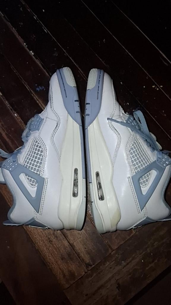 Nike Air Jordan 4 Retro 'University Blue' sneakers, Nike Air Jordan, Blauw, Ophalen of Verzenden, Sneakers of Gympen