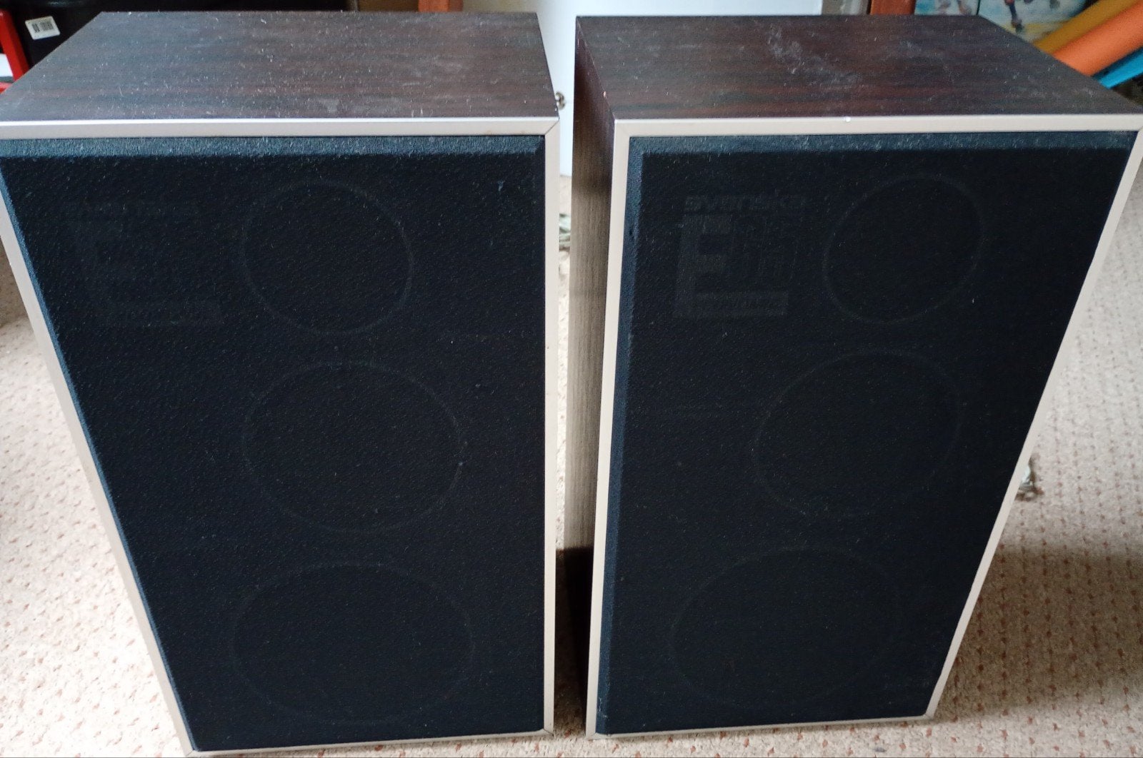 Svenska E-65 Geluidsboxen - 60 Watt Speakerset, Gebruikt, Speakerset, Minder dan 60 watt, Ophalen