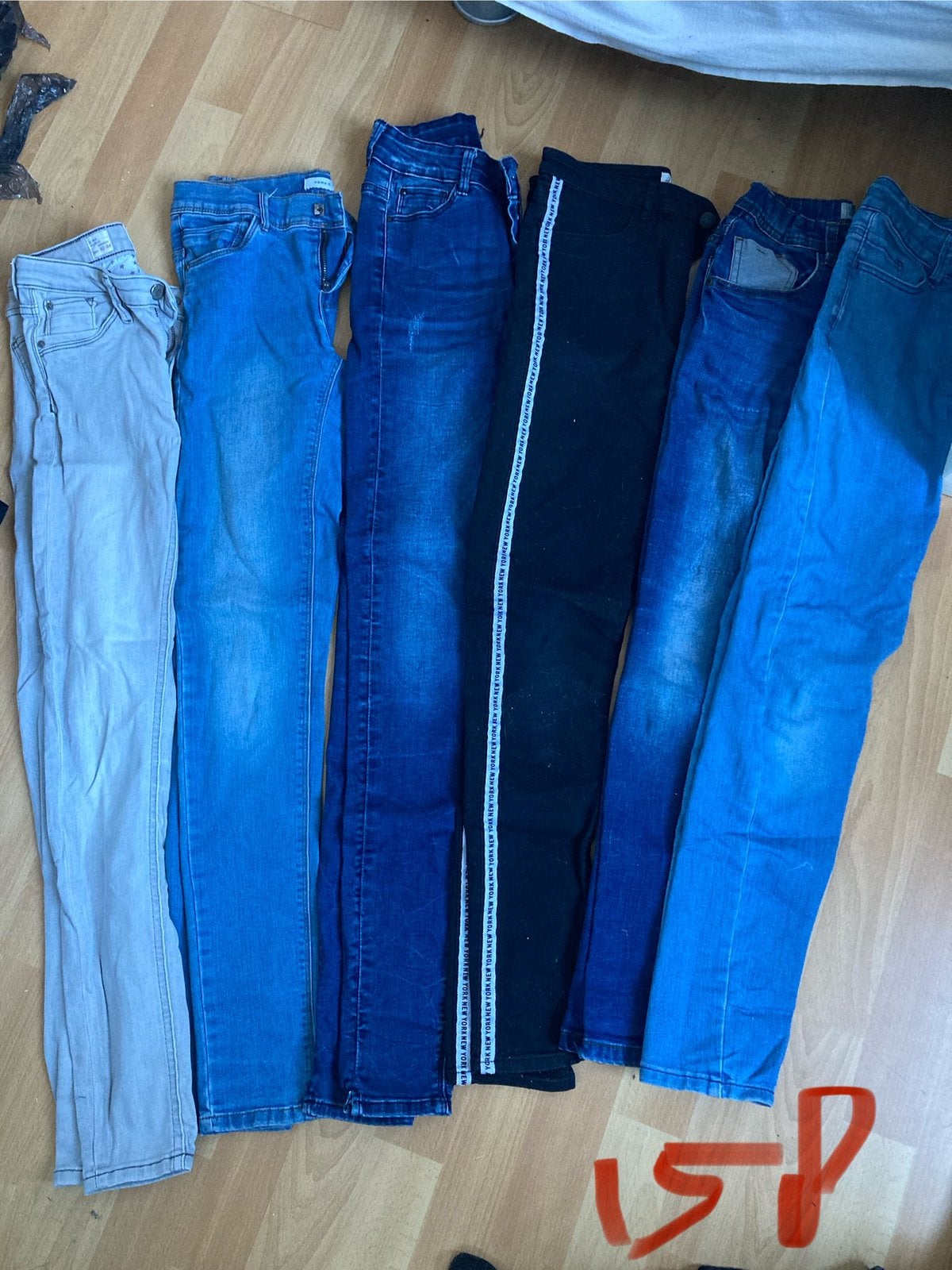 Spijkerbroeken maat 158 meisjes, Kinderen en Baby's, Ophalen of Verzenden, Zo goed als nieuw, Meisje, Broek