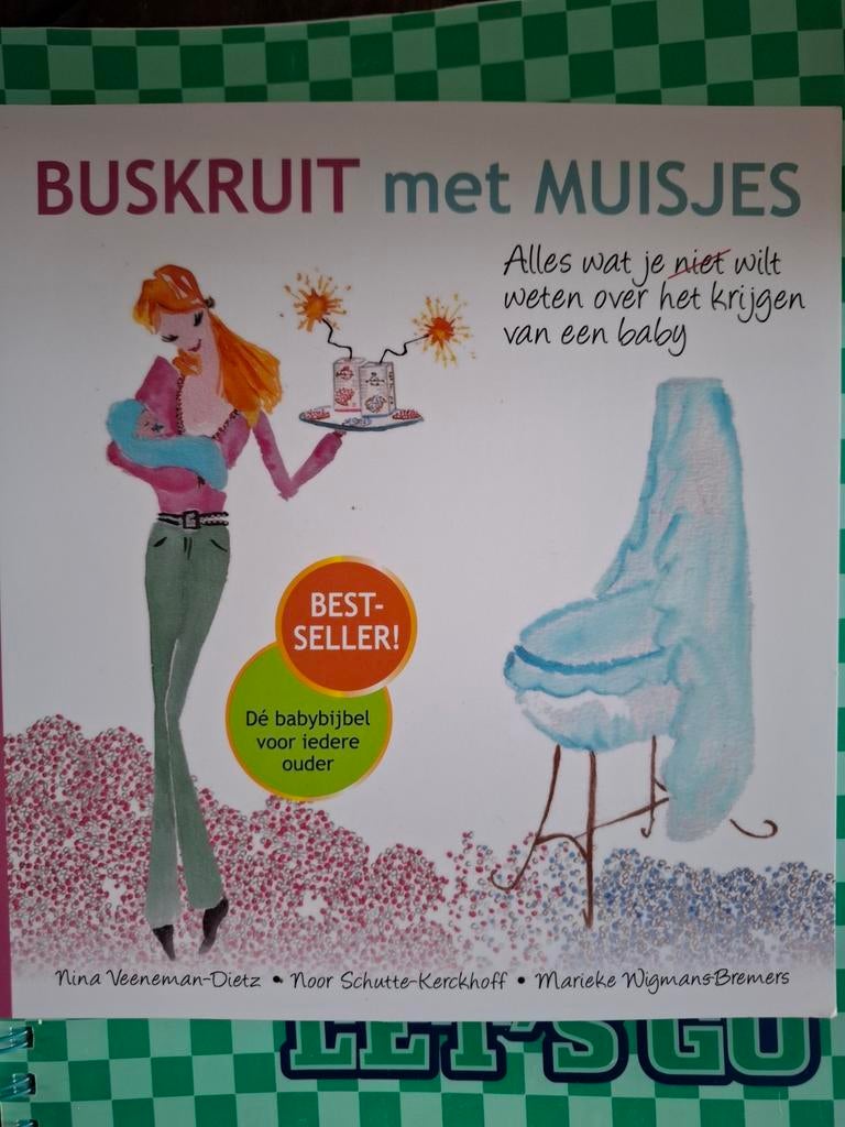 Buskruit met Muisjes ~ boek, Ophalen, Zo goed als nieuw, Marieke Wigmans-Bremers; Nina Veeneman-Dietz; Noor Schutte-Ke...