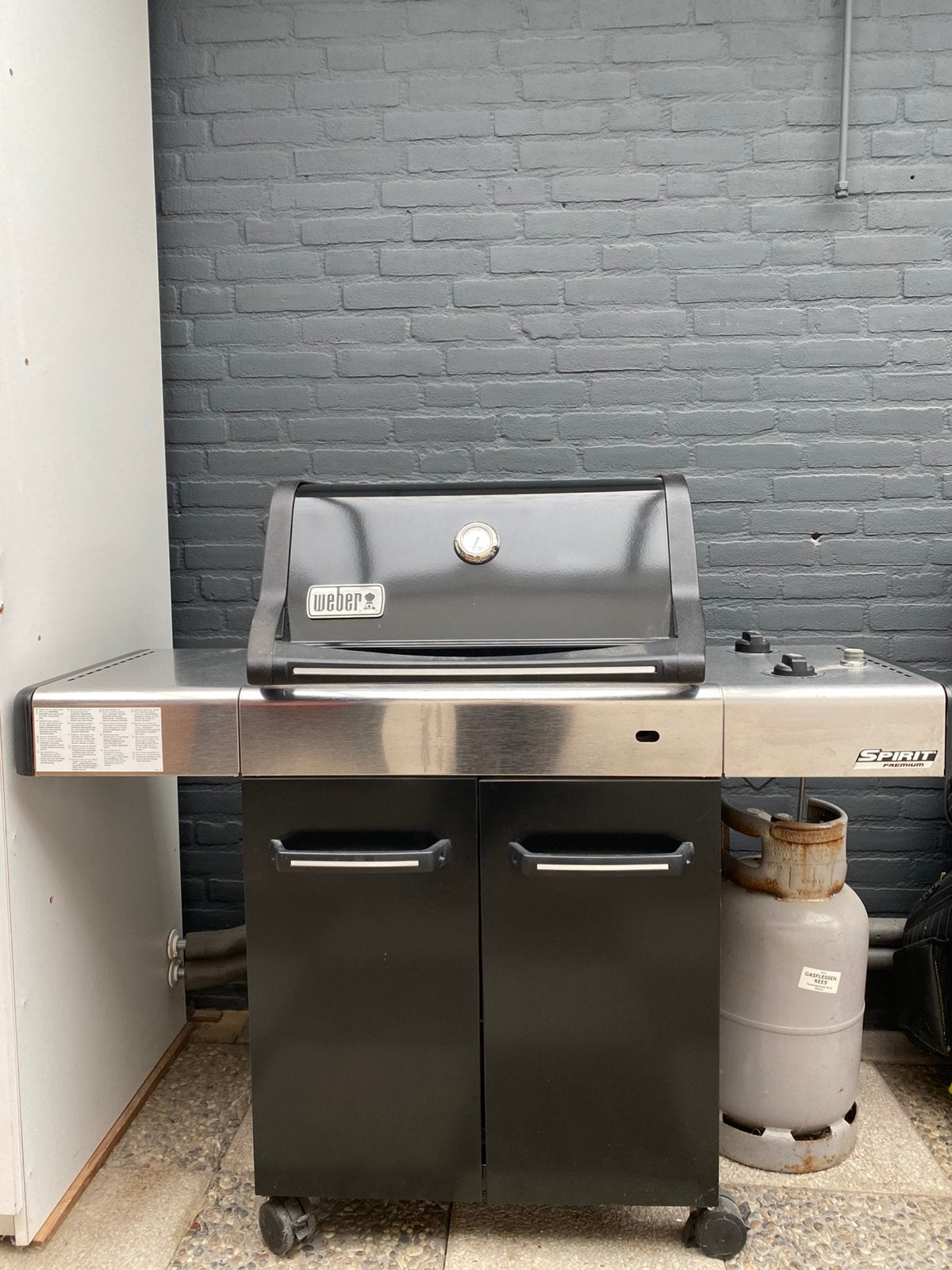 Gas barbique, Ophalen, Zo goed als nieuw, Gas