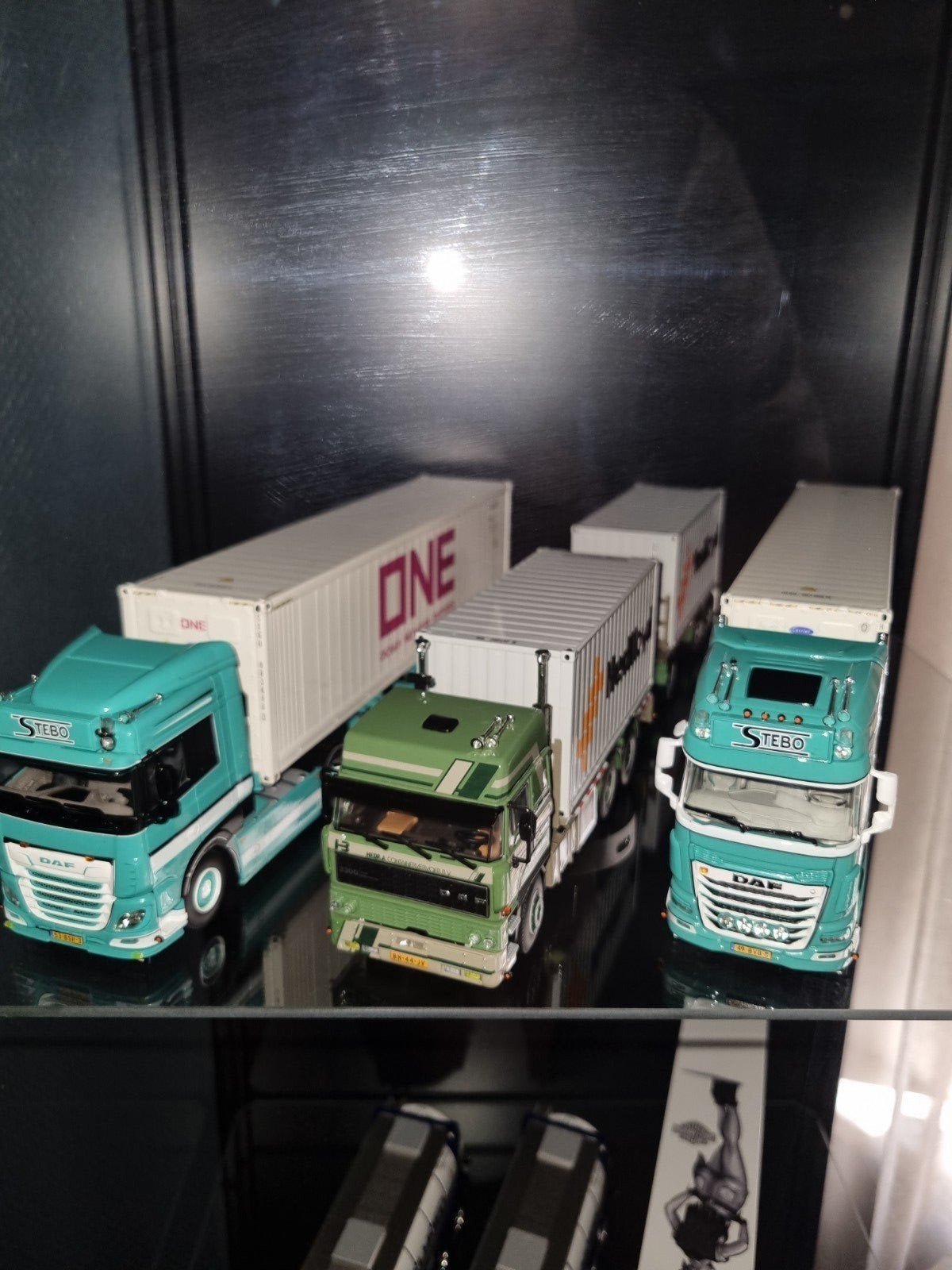 2stebo en 1hebra container transport, Ophalen of Verzenden, 1:32 tot 1:50, Truck
