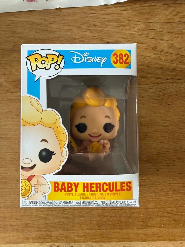 Funko Pop Disney Baby Hercules, Verzamelen, Disney, Ophalen of Verzenden, Overige figuren, Zo goed als nieuw, Beeldje of Figuurtje