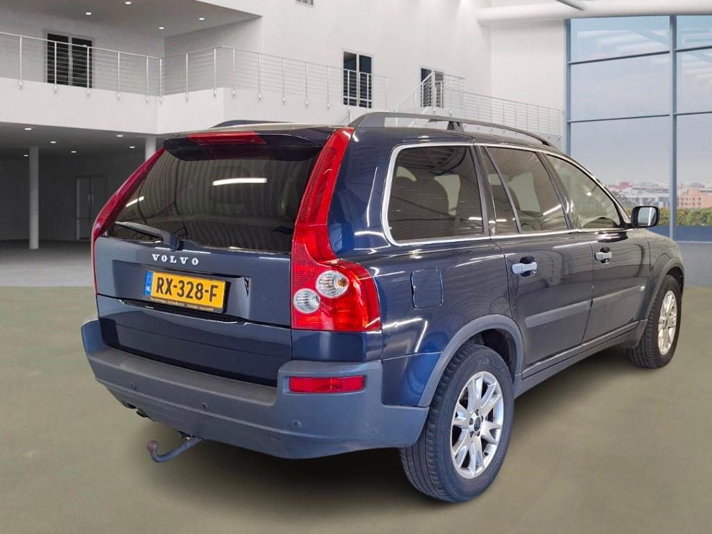 Volvo XC90 2.5 T Exclusive|7PERSONEN|apk 15-02-2027, Gebruikt, Blauw, 7 stoelen, 2521 cc