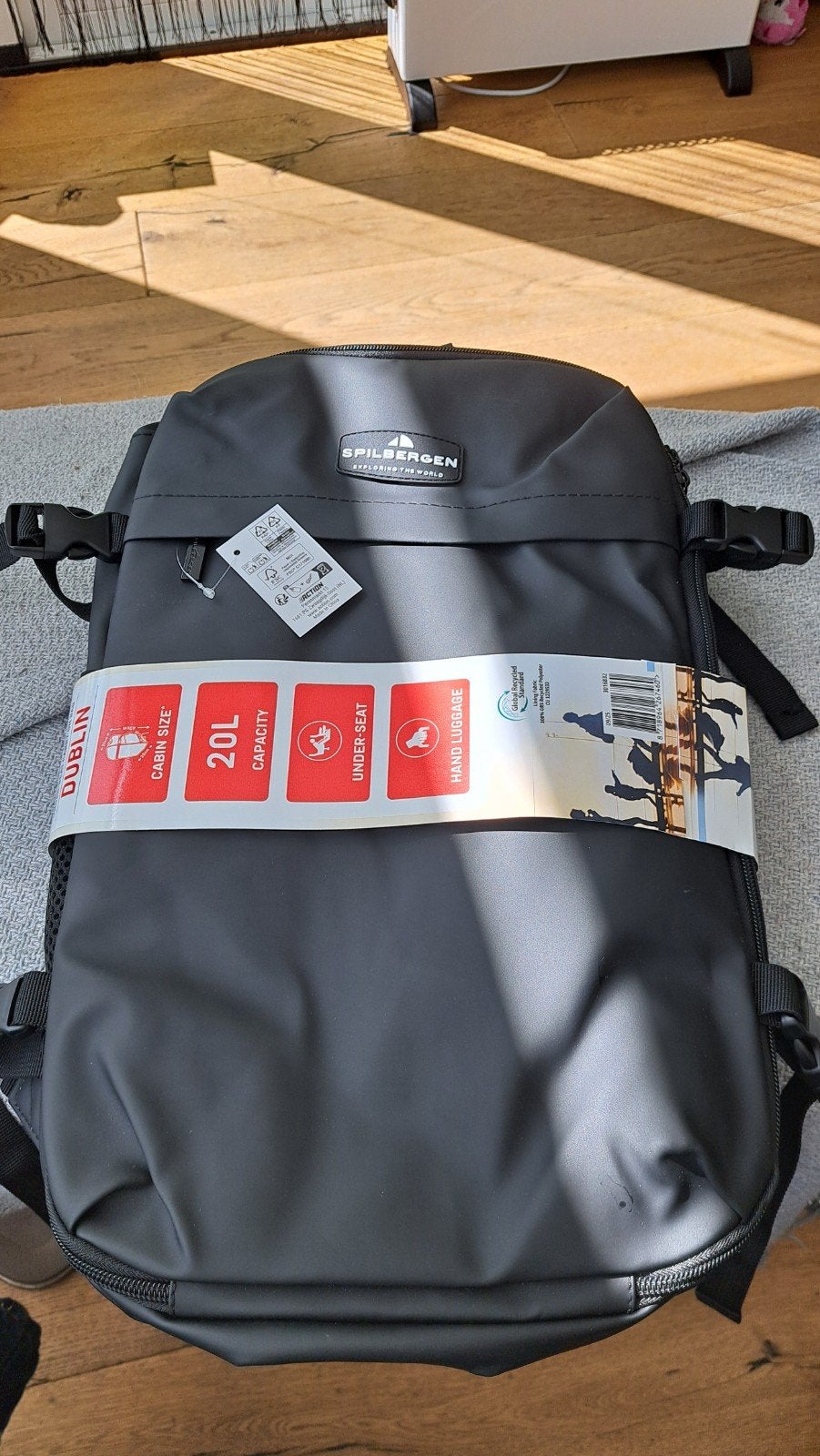 Zeer handige rugzak/handbagage tas, Ophalen of Verzenden, Nieuw, 40 tot 60 cm, 30 cm of meer