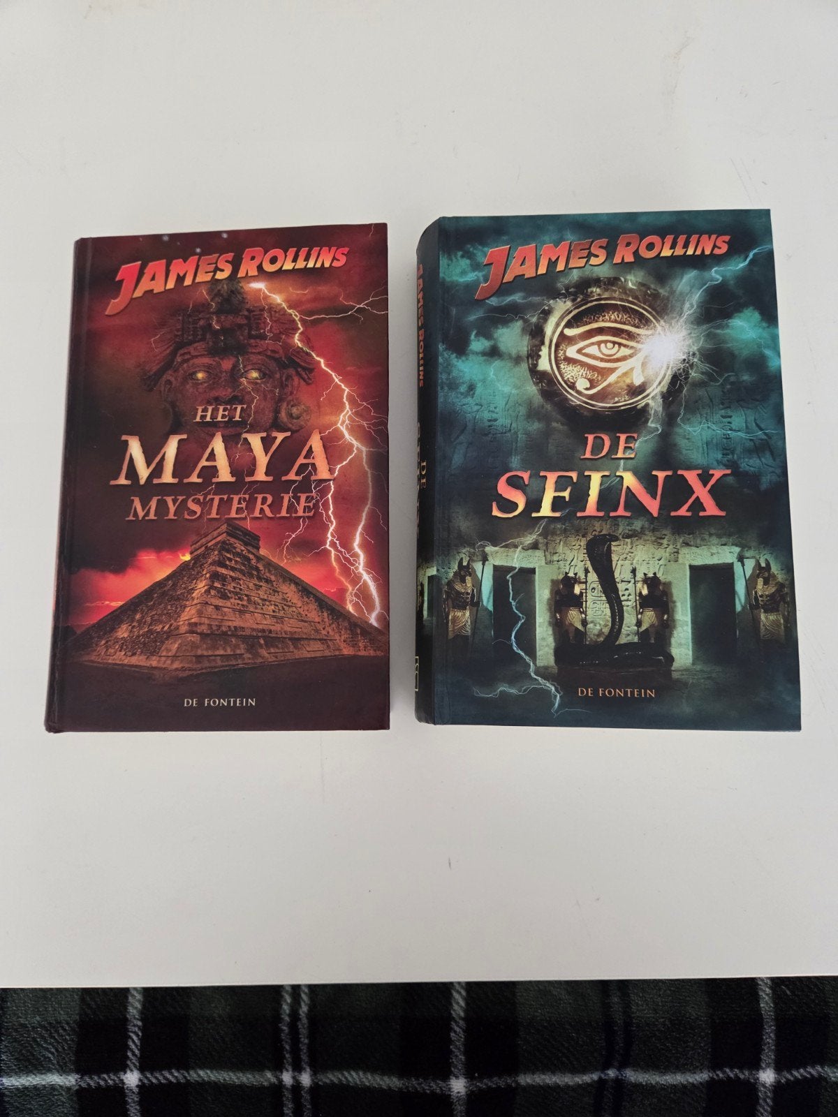 James Rollins - Het Maya Mysterie & De Sfinx (2 boeken), Ophalen of Verzenden, Zo goed als nieuw, James Rollins