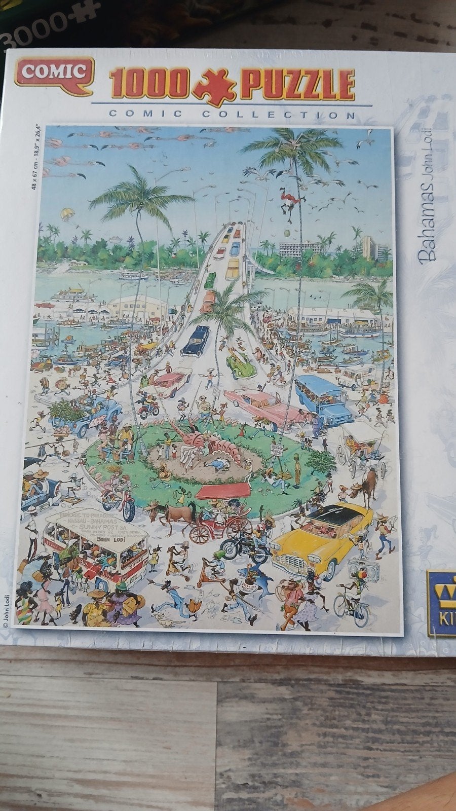 comic puzzel nieuw in de verpakking, Ophalen of Verzenden, 500 t/m 1500 stukjes, Nieuw