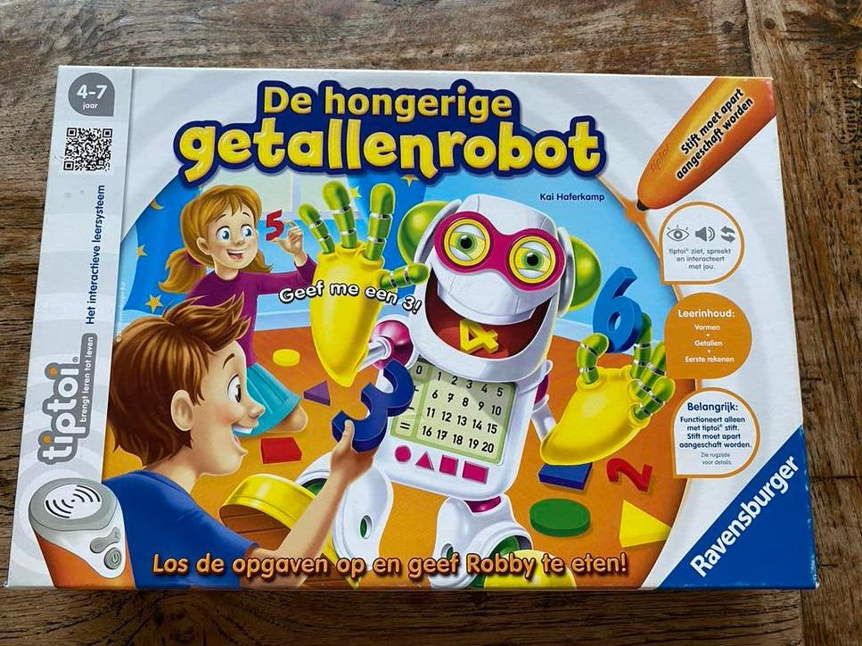 Tiptoi De Hongerige Getallenrobot, Ophalen of Verzenden, Nieuw, Puzzelen