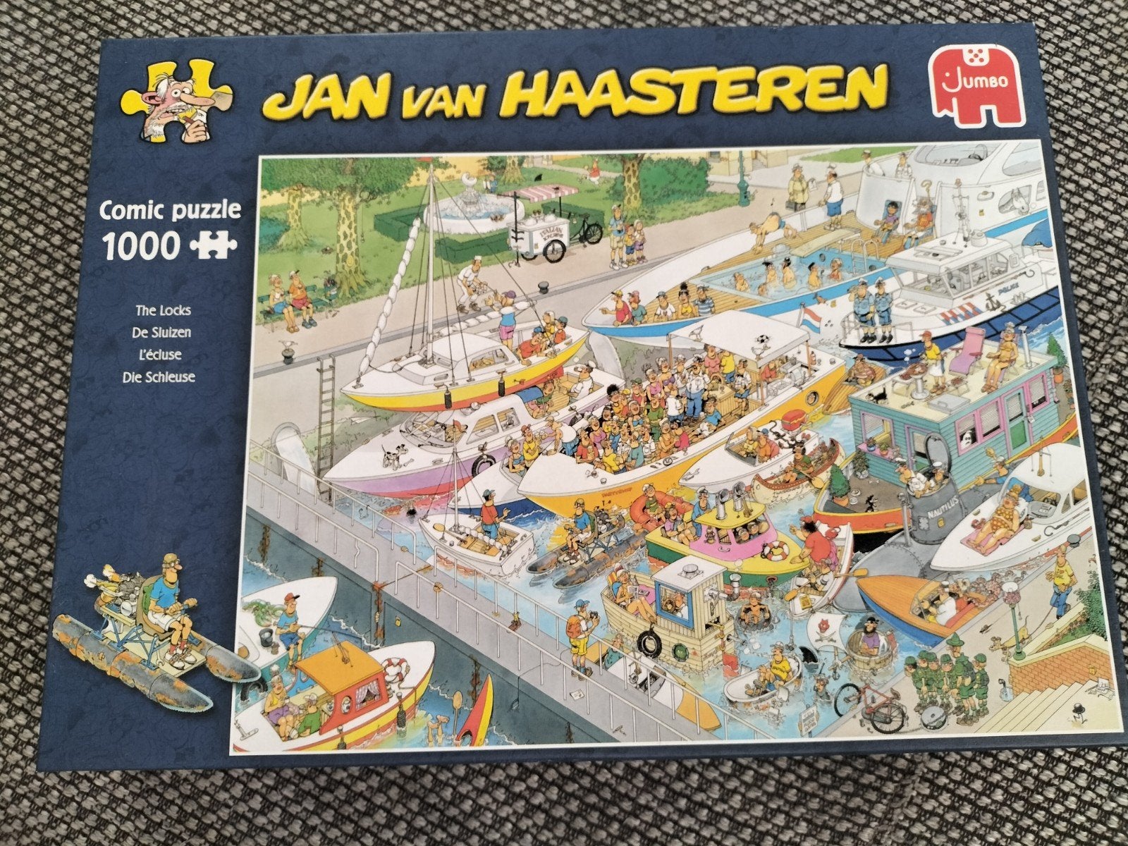 Jan van Haasteren, Ophalen, 500 t/m 1500 stukjes, Zo goed als nieuw, Legpuzzel