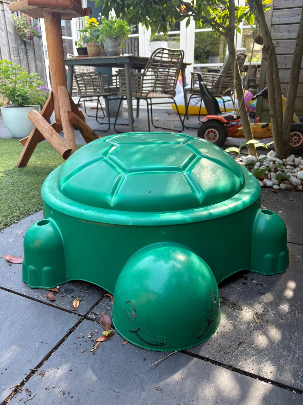Zandbak Schildpad, Kinderen en Baby's, Speelgoed | Buiten | Zandbakken, Ophalen, Zo goed als nieuw