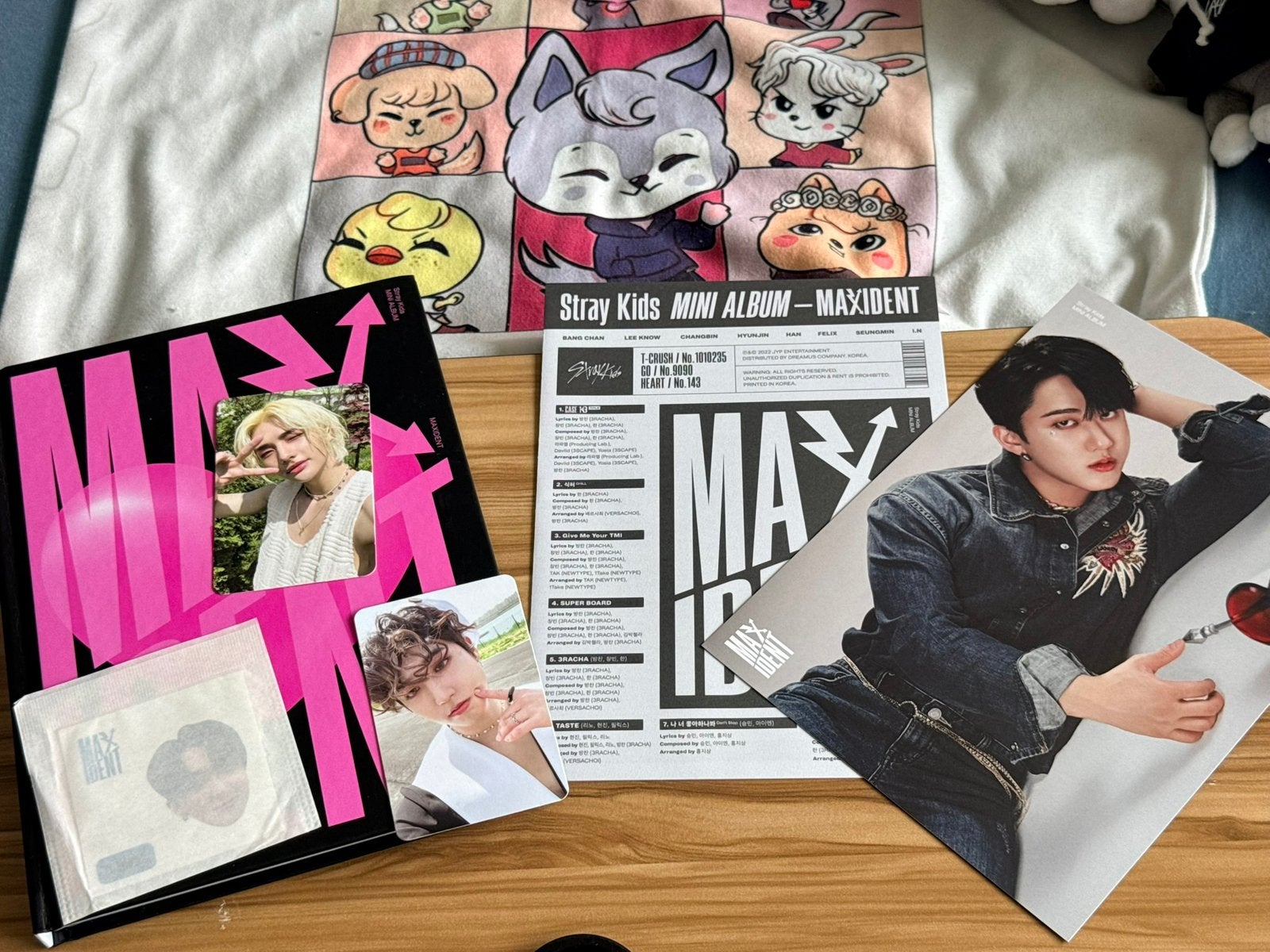 Stray Kids Maxident album compleet, Ophalen of Verzenden, Zo goed als nieuw, Foto of Kaart