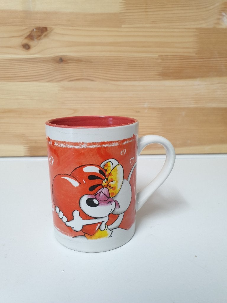 Diddl Beker - Diddlina - Love You!, Ophalen of Verzenden, Diddlina, Gebruikt, Servies