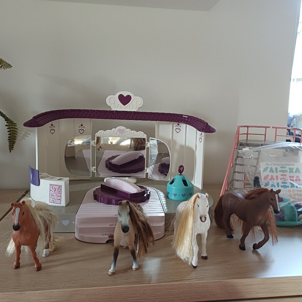 Schleich paarden beautsalon, Ophalen of Verzenden, Nieuw