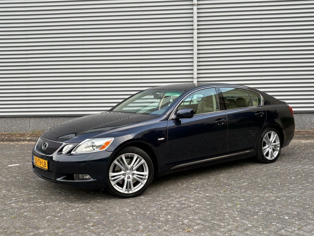Lexus GS 450h Executive Hybride NAVI Stoelvw OrgNL Cruise, Auto's, Lexus, Achterwielaandrijving, Gebruikt, 2000 kg, Blauw